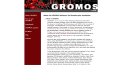 Desktop Screenshot of gromos.net